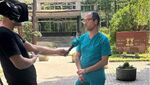 Д-р Делян Еврев - лекар на националния отбор на България на Европейските игри за трансплантирани