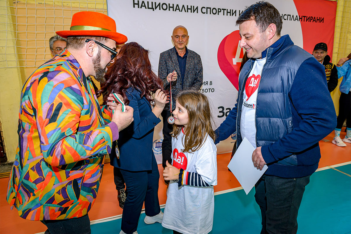 Лекари от болница „Лозенец“ с призови места на Националните спортни игри  за трансплантирани „Да!За живот!“